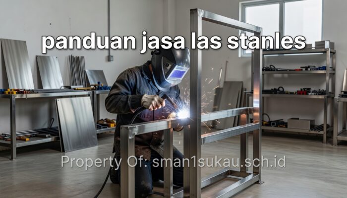 Panduan Praktis Jasa Las Stainless Steel dari Awal hingga Selesai